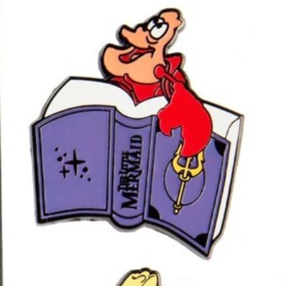 Disney Princess Books Surprise Box Collectible Lapel Pin - The Little Mermaid